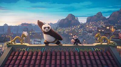 Szenenbild aus dem Film „Kung Fu Panda 4“