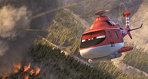 Szenenbild aus dem Film „Planes 2 – Immer im Einsatz“