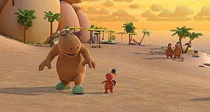 Szenenbild aus dem Film „Der kleine Drache Kokosnuss“