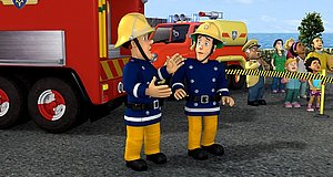 Szenenbild aus dem Film „Feuerwehrmann Sam“