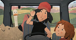 Szenenbild aus dem Film „Die Schatzsuche im Blaumeisental“ Szenenbild aus dem Film „Die Schatzsuche im Blaumeisental“