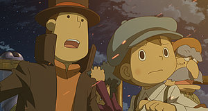 Szenenbild aus dem Film „Professor Layton und das Geheimnis der ewigen Diva“