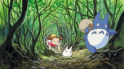 Szenenbild aus dem Film „Mein Nachbar Totoro“