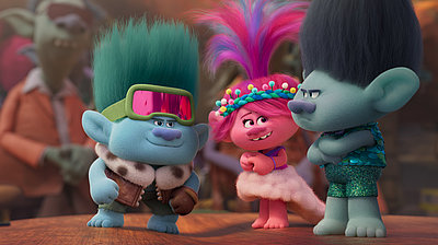 Szenenbild aus dem Film „Trolls 3 - Gemeinsam stark“