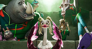 Szenenbild aus dem Film „G.O.A.T. - Bock auf große Sprünge“