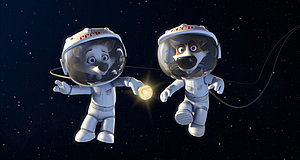 Szenenbild aus dem Film „Space Dogs“
