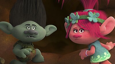 Mehr zum Film „Trolls“ Szenenbild aus dem Film „Trolls“