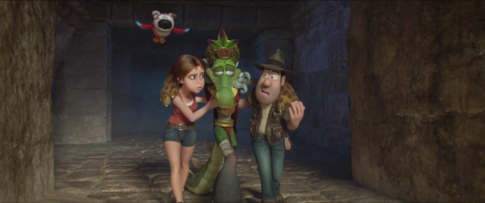 Szenenbild aus dem Film „Tad Stones und die Suche nach der Smaragdtafel“