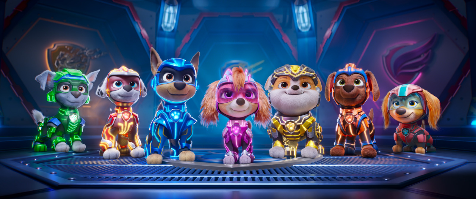 Szenenbild aus dem Film „Paw Patrol: Der Mighty Kinofilm“