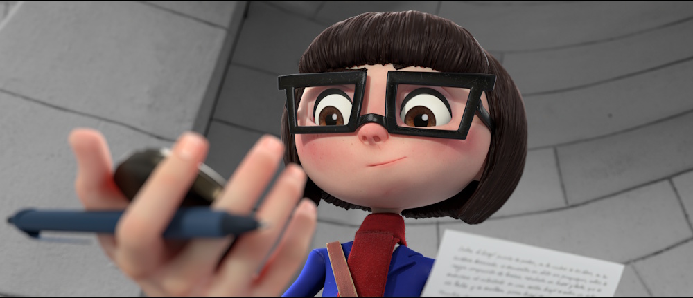 Szenenbild aus dem Film „Dalia und das rote Buch“