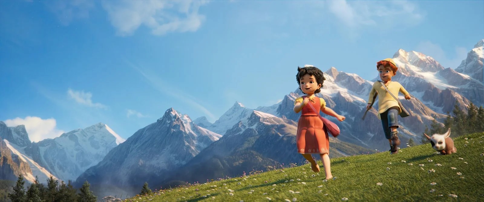 Szenenbild aus dem Film „Heidi - Die Legende vom Luchs“