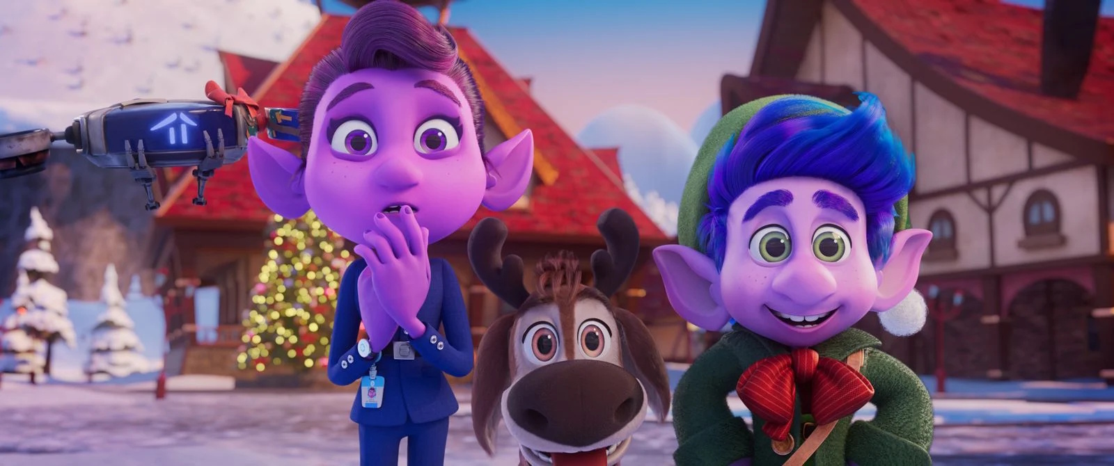 Szenenbild aus dem Film „Mission Santa - Ein Elf rettet Weihnachten“