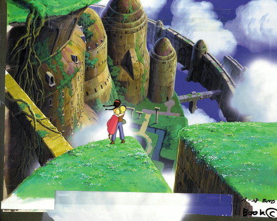 Szenenbild aus dem Film „Das Schloss im Himmel“ Szenenbild aus dem Film „Das Schloss im Himmel“