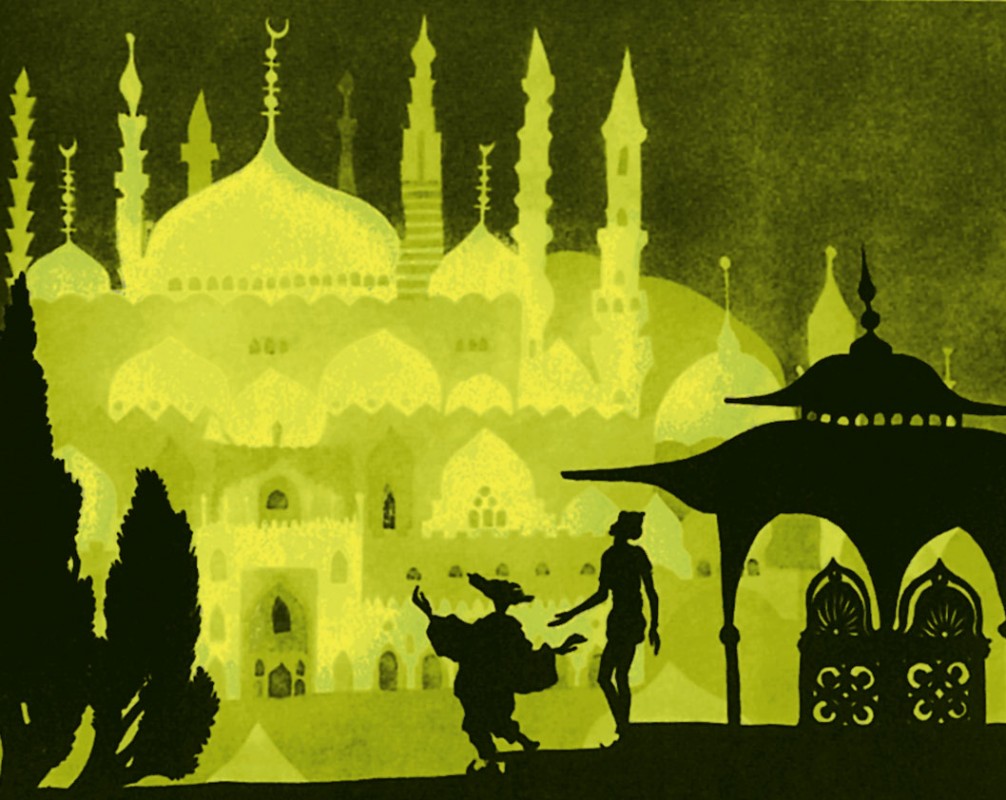 Szenenbild aus dem Film „Die Abenteuer des Prinzen Achmed“ Szenenbild aus dem Film „Die Abenteuer des Prinzen Achmed“