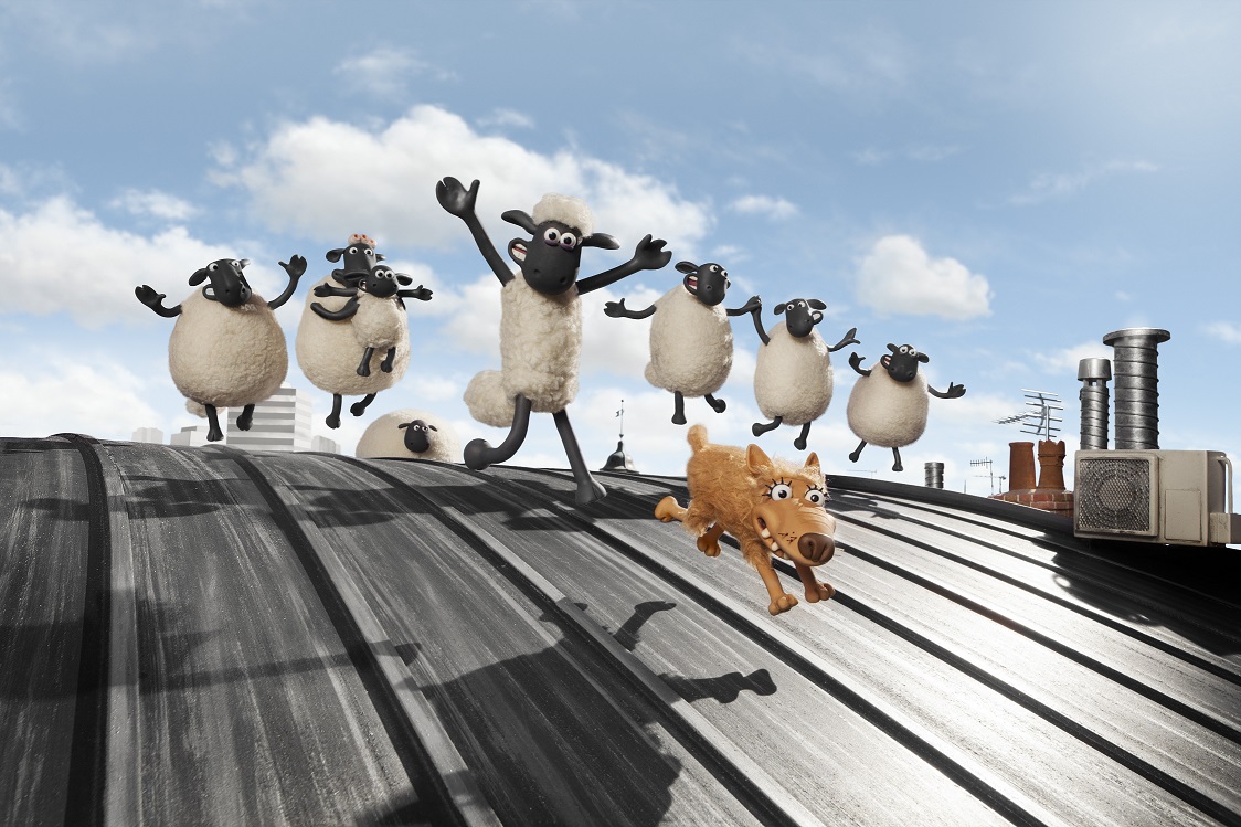 Szenenbild aus dem Film „Shaun das Schaf – Der Film“